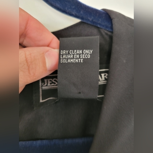 NWT Jessica Howard Evenings Black Formal Sleeveless Maxi Slit Dress Size 4 - Picture 6 of 8